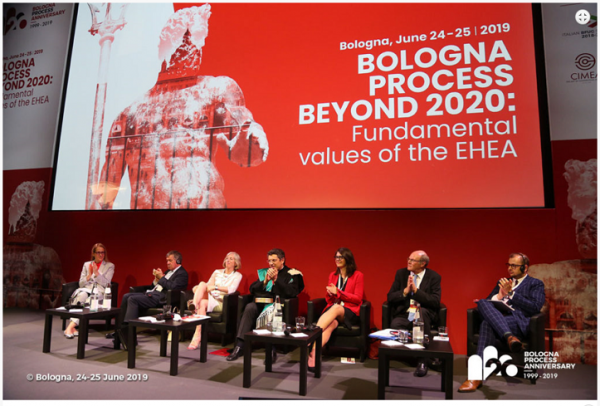 ifempower presented at the 20th Anniversary of the Bologna Process 2019 in Bologna, Italy